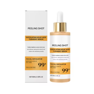 Exfoliating Kojic Acid Turmeric Serum Peeling Solution 100mL