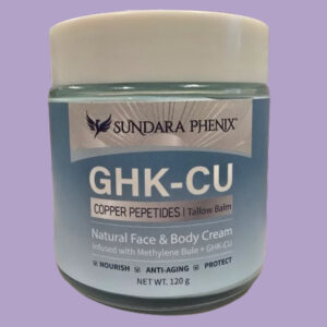 SUNDARA PHENIX | GHK-CU Tallow Balm w/Methylene Blue, 120g