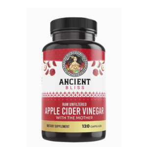 Apple Cider Vinegar 100 capsules  | Ancient Bliss