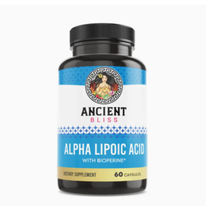 Alpha Lipoic Acid + Bioperine 60 capsules | Ancient Bliss