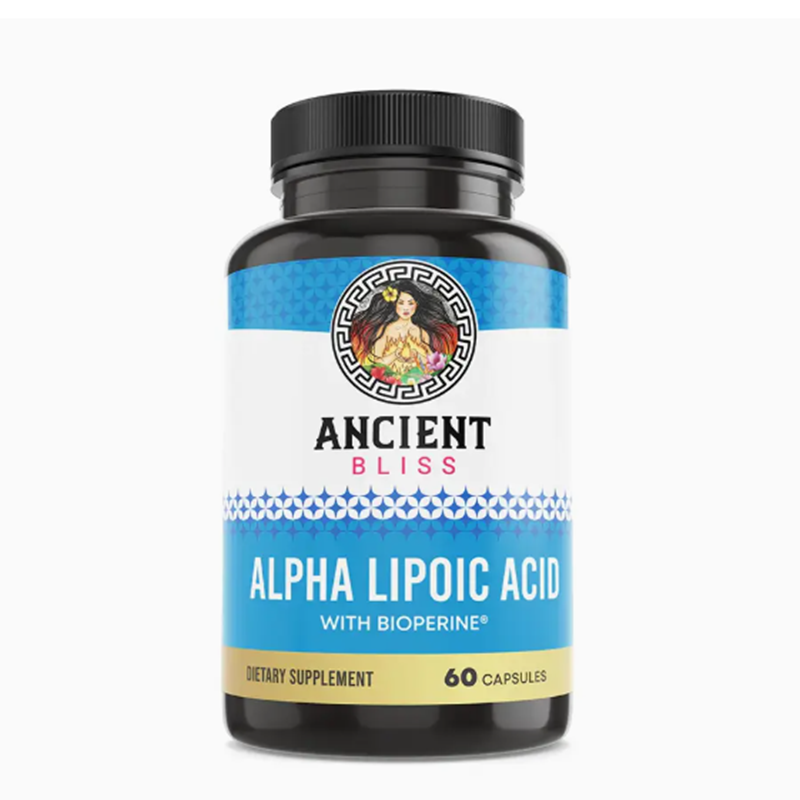 Alpha Lipoic Acid + Bioperine 60 capsules | Ancient Bliss