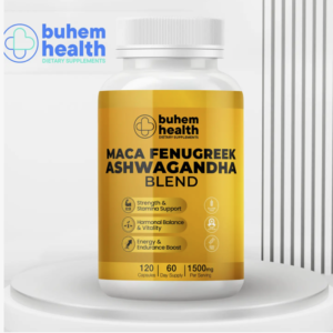 Maca Ashwagandha Blend - 120 Capsules | Ancient Bliss