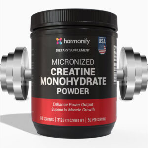 Micronized Creatine Monohydrate Powder (312g) | HARMONIFY
