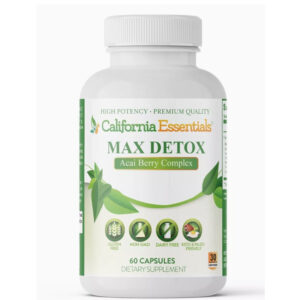 Max Detox Herbal Supplement | California Essentials